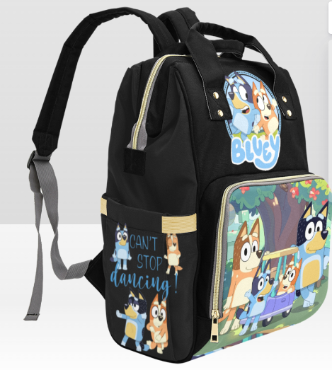 Bluey Diaper Backpack Bag  Personalized – PimpYourWorld