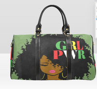 Girl Power Custom Travel carry on Overnight Bag | GIRLS TRIP | Girls Weekend | Bachelorette Party | Sleepover Bag | Custom Bag