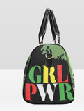 Girl Power Custom Travel carry on Overnight Bag | GIRLS TRIP | Girls Weekend | Bachelorette Party | Sleepover Bag | Custom Bag