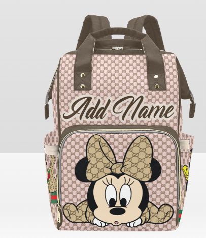 BABY MOUSE INSPIRED PERSONALIZED Custom Diaper Bag | Custom diaper bag | Custom Backpack | Baby Shower Gift | New Parent | Design your Diaper Bag