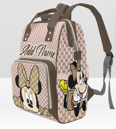 BABY MOUSE INSPIRED PERSONALIZED Custom Diaper Bag | Custom diaper bag | Custom Backpack | Baby Shower Gift | New Parent | Design your Diaper Bag