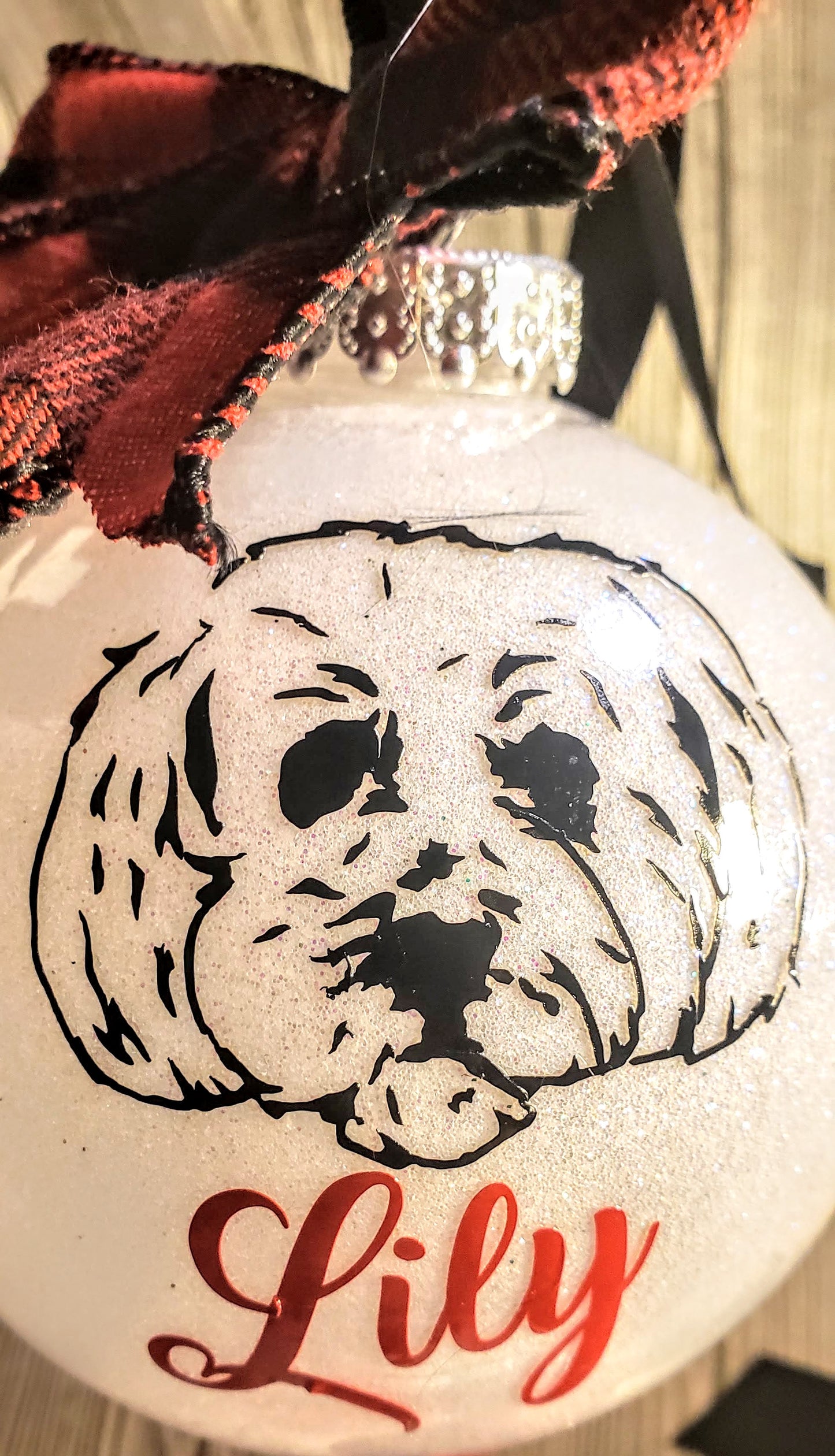 CHRISTMAS ORNAMENT | CUSTOM PET ORNAMENT | YOUR PET GIFT