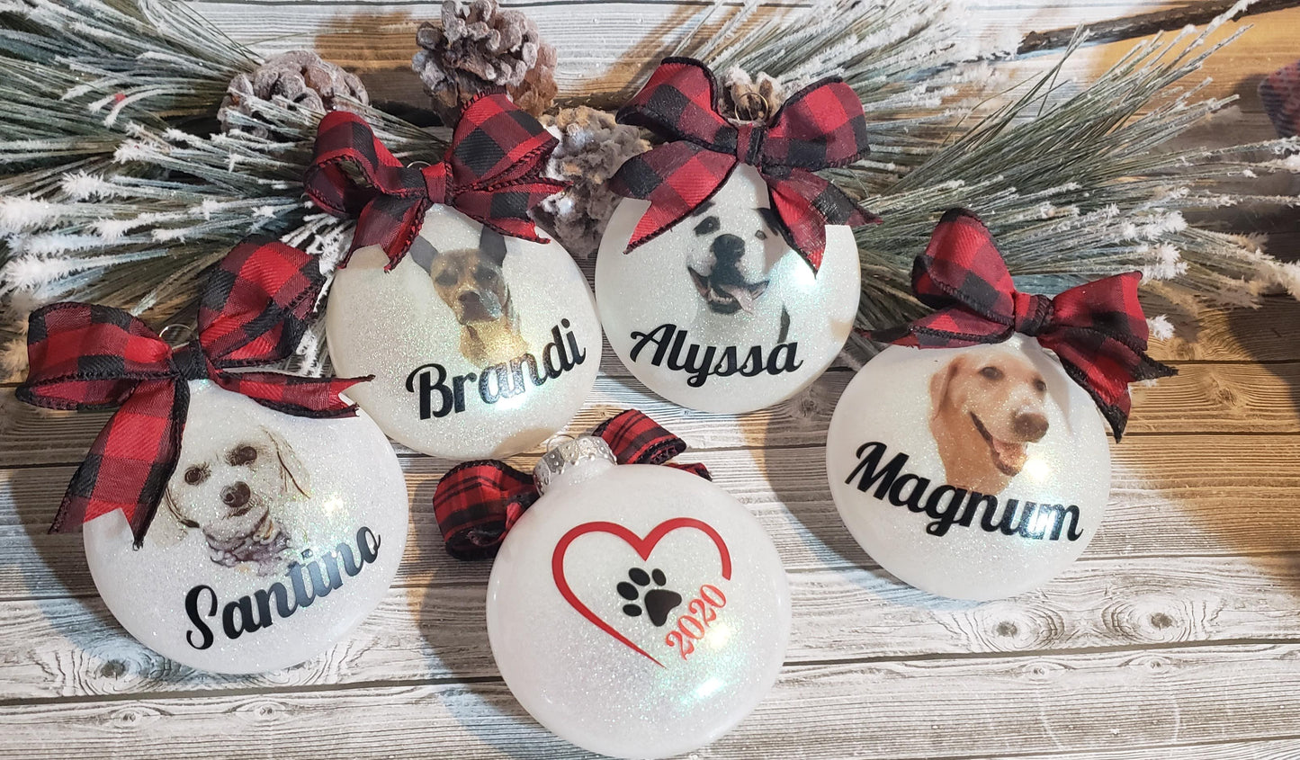 CHRISTMAS ORNAMENT | CUSTOM PET ORNAMENT | YOUR PET GIFT