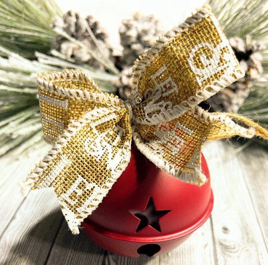 PERSONALIZED CHRISTMAS ORNAMENT | BELL ORNAMENT | NAME ORNAMENT