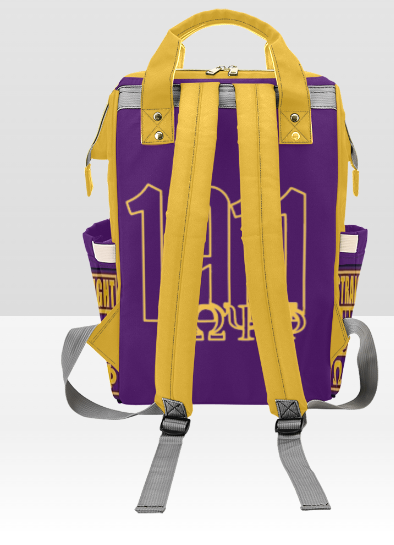 CUSTOMIZABLE PERSONALIZED OMEGA PSI DIAPER BAG | OMEGA BABY | DAD DIAPER BAG | PERSONALIZED DIAPER BAG | Personalized Baby Shower Gift