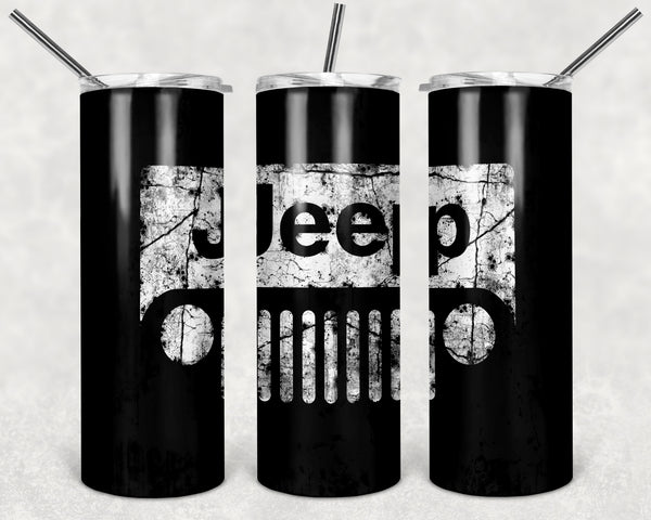 Personalized Jeep Tumbler