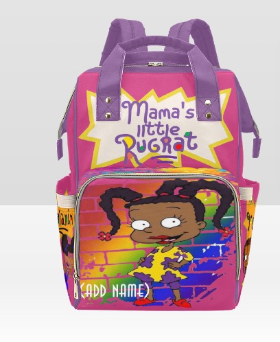 CUSTOMIZABLE  RUGRATS INSPIRED MULTIFUNCTION BACKPACK DIAPER BAGPERSONALIZED DIAPER BAG | Mothers Day | New Mom | Baby Shower Gift