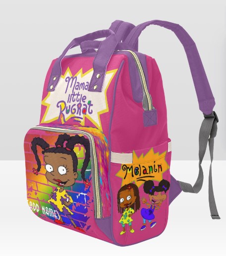 CUSTOMIZABLE  RUGRATS INSPIRED MULTIFUNCTION BACKPACK DIAPER BAGPERSONALIZED DIAPER BAG | Mothers Day | New Mom | Baby Shower Gift