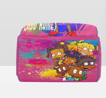 CUSTOMIZABLE  RUGRATS INSPIRED MULTIFUNCTION BACKPACK DIAPER BAGPERSONALIZED DIAPER BAG | Mothers Day | New Mom | Baby Shower Gift