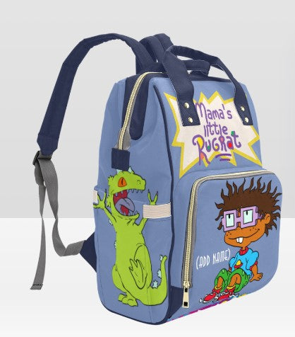 CUSTOMIZABLE PERSONALIZED RUGRATS INSPIRED MULTIFUNCTION BACKPACK DIAPER BAGPERSONALIZED DIAPER BAG | Mothers Day | New Mom | Baby Shower Gift