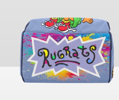 CUSTOMIZABLE PERSONALIZED RUGRATS INSPIRED MULTIFUNCTION BACKPACK DIAPER BAGPERSONALIZED DIAPER BAG | Mothers Day | New Mom | Baby Shower Gift