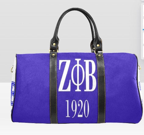 Sisterhood Personalized Custom Travel Bag | Zeta Phi Beta | Zeta Phi Beta Sorority | Personalized Travel Bag | Girl's Trip | Mother's Day