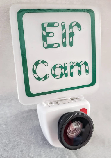 SANTA OR ELF CAM NIGHT LIGHT & LETTER FROM SANTA