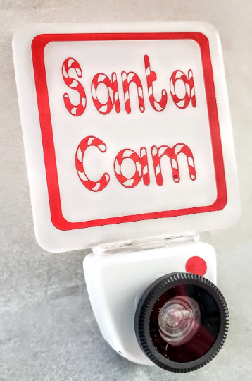 SANTA OR ELF CAM NIGHT LIGHT & LETTER FROM SANTA