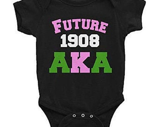 FUTURE AKA BABY GIFT | PERSONALIZED ONSIE| CUSTOM ONSIE | BABY SHOWER GIFT | AKA BABY | SORORITY BABY