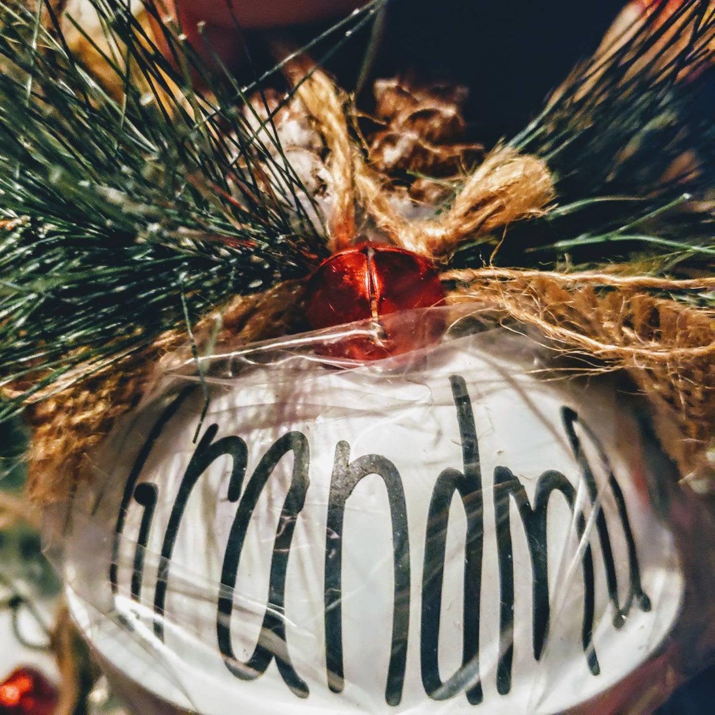 PERSONALIZED CHRISTMAS ORNAMENT | BELL ORNAMENT | NAME ORNAMENT