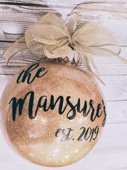 CHRISTMAS ORNAMENT | CUSTOM FAMILY  ORNAMENT | PERSONALIZED ORNAMENT