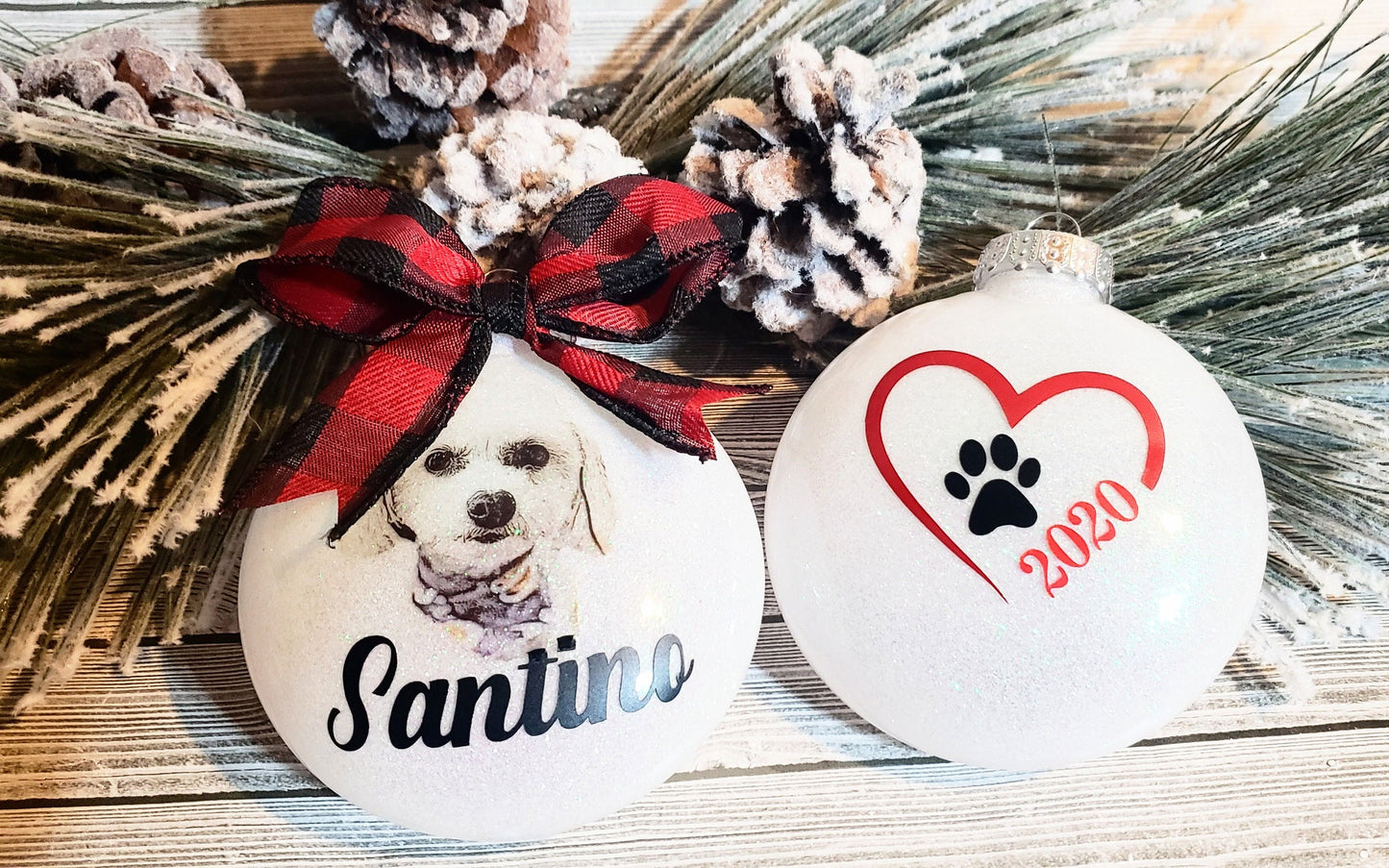 CHRISTMAS ORNAMENT | CUSTOM PET ORNAMENT | YOUR PET GIFT