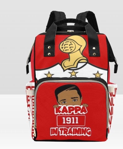 PERSONALIZED Custom Kappa Alpha Psi  Diaper Bag | KAPPA Baby | Dad Bag | Custom Bag | Baby Shower Gift | Fathers Day |Personalized Bag |NUPE