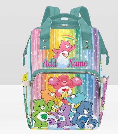 PERSONALIZED Custom Bear Diaper Bag | PersonalizedDiaper Bag | Custom diaper bag | Custom Backpack | New Parent | Mother's Day |Baby Shower